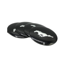 4pcs Mustang Emblem Badge Wheel Center Hub Cap Sticker Decal 2.20"