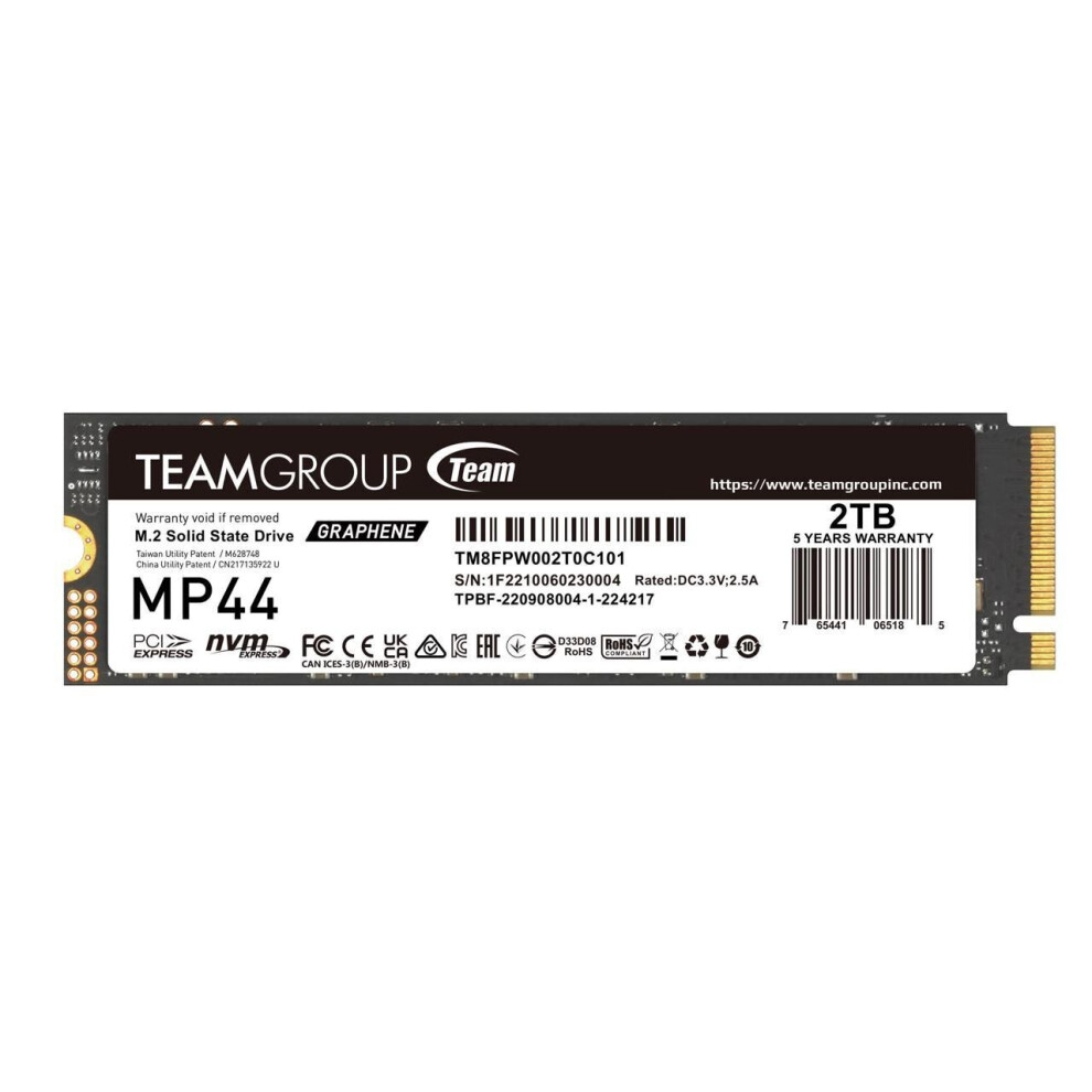 Team Group Ssd Team Mp44 M.2 2Tb Pcie G4x4 2280