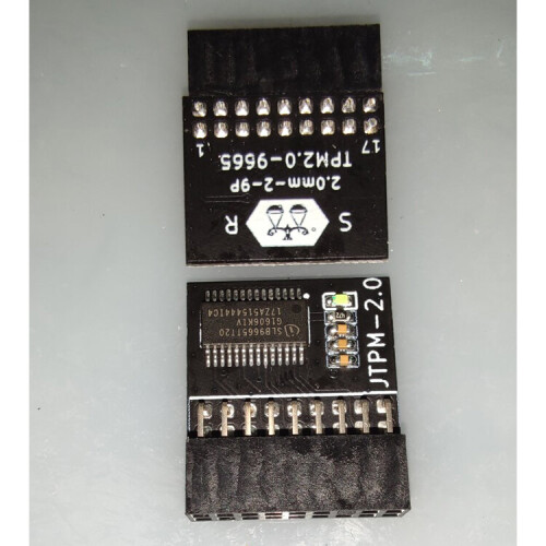 TPM TPM2.0 Module ASRock TPM 18-1 Pin Security Module Win11 for Infineon 1