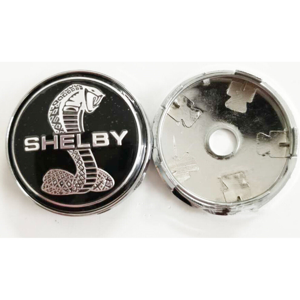 4Pcs 60Mm Cobra Shelby Wheel Center Hub Cap Badge Emblem For Ford 4754135864360