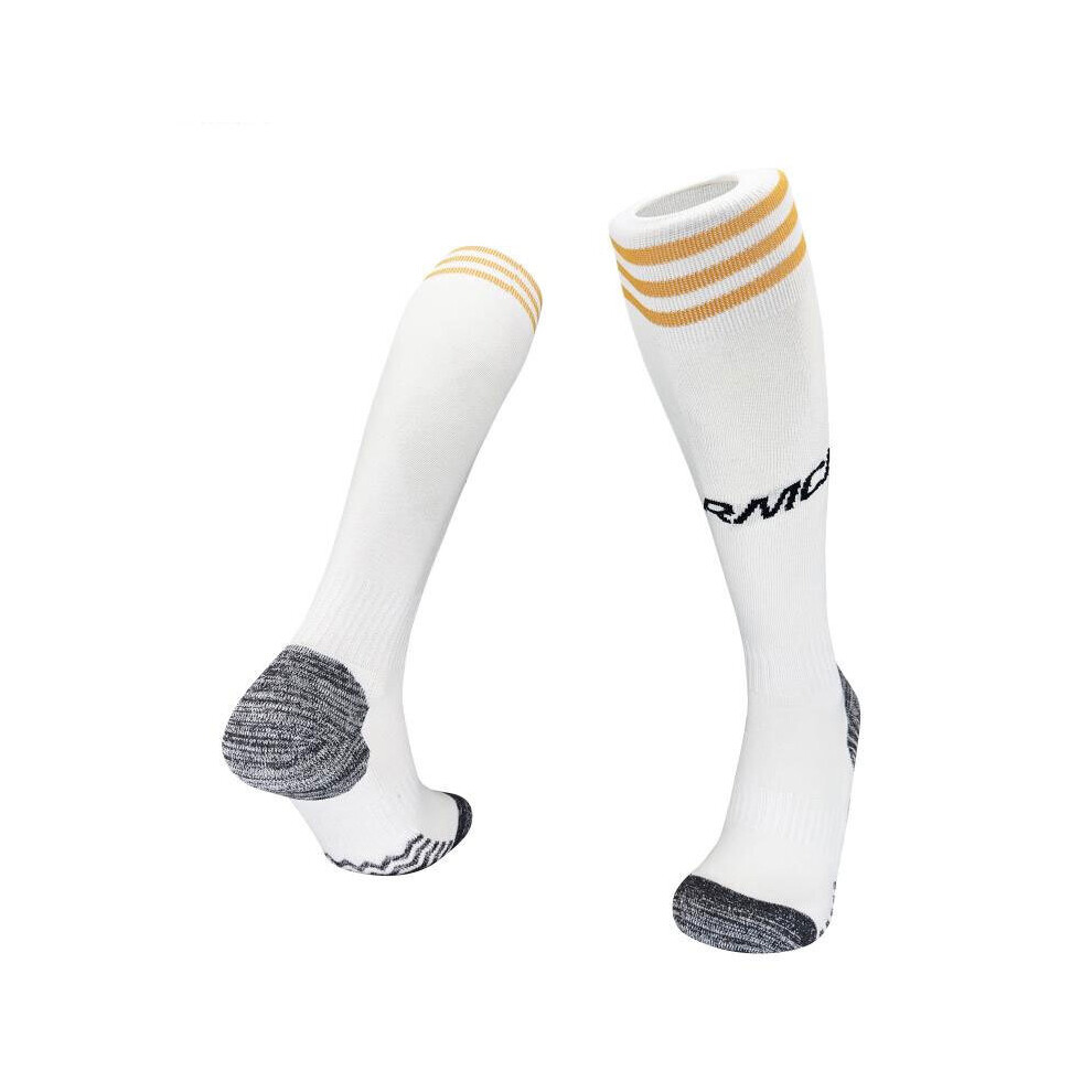 (Adults' sizes) 23-24 Club Soccer Socks, Real Madrid Home-image-OPC-PC5TSXS-NEW