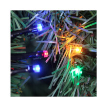 (50, Ice White) LED Chasing Lights Battery Operated