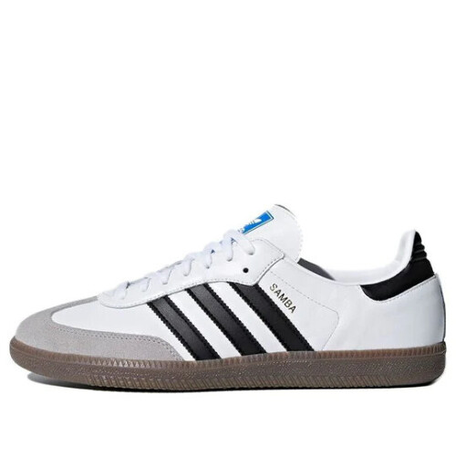 (UK9/EU43-1/3) Adidas Samba OG 'White Black Gum' B75806