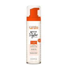 Cantu Protective Styles by Angela Set & Refresh Foam con Vinagre de Manzana y Aloe, 8 Onzas