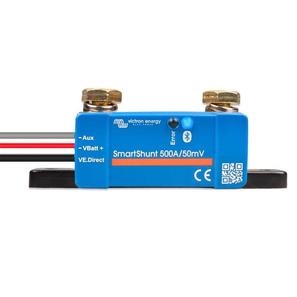 Victron Energy SmartShunt IP65 500 amp Battery Monitor (Bluetooth)-image-OPC-PC5V25Q-NEW