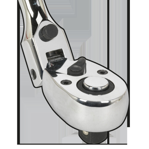 Sealey Flexi-Head Ratchet Wrench 1/2"Sq Drive Extendable 1