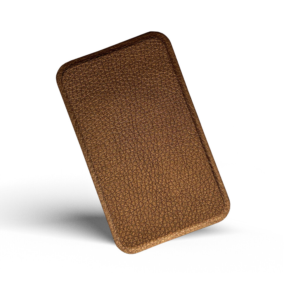 (Bronze, 10Cmx6cm) Mastaplasta Self-Adhesive Premium Leather Repair Patch - Instant Upholstery Quality Patch For Sofas, Car Interiors, Bags 5060226485345