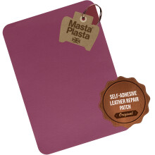 (Pink) MastaPlasta Self-Adhesive Premium Leather Repair Patch Instant Upholstery Quality Patch for Sofas, Car Interiors, Ba