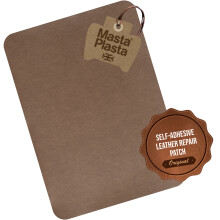 (Tan) MastaPlasta Self-Adhesive Premium Leather Repair Patch Instant Upholstery Quality Patch for Sofas, Car Interiors, Ba