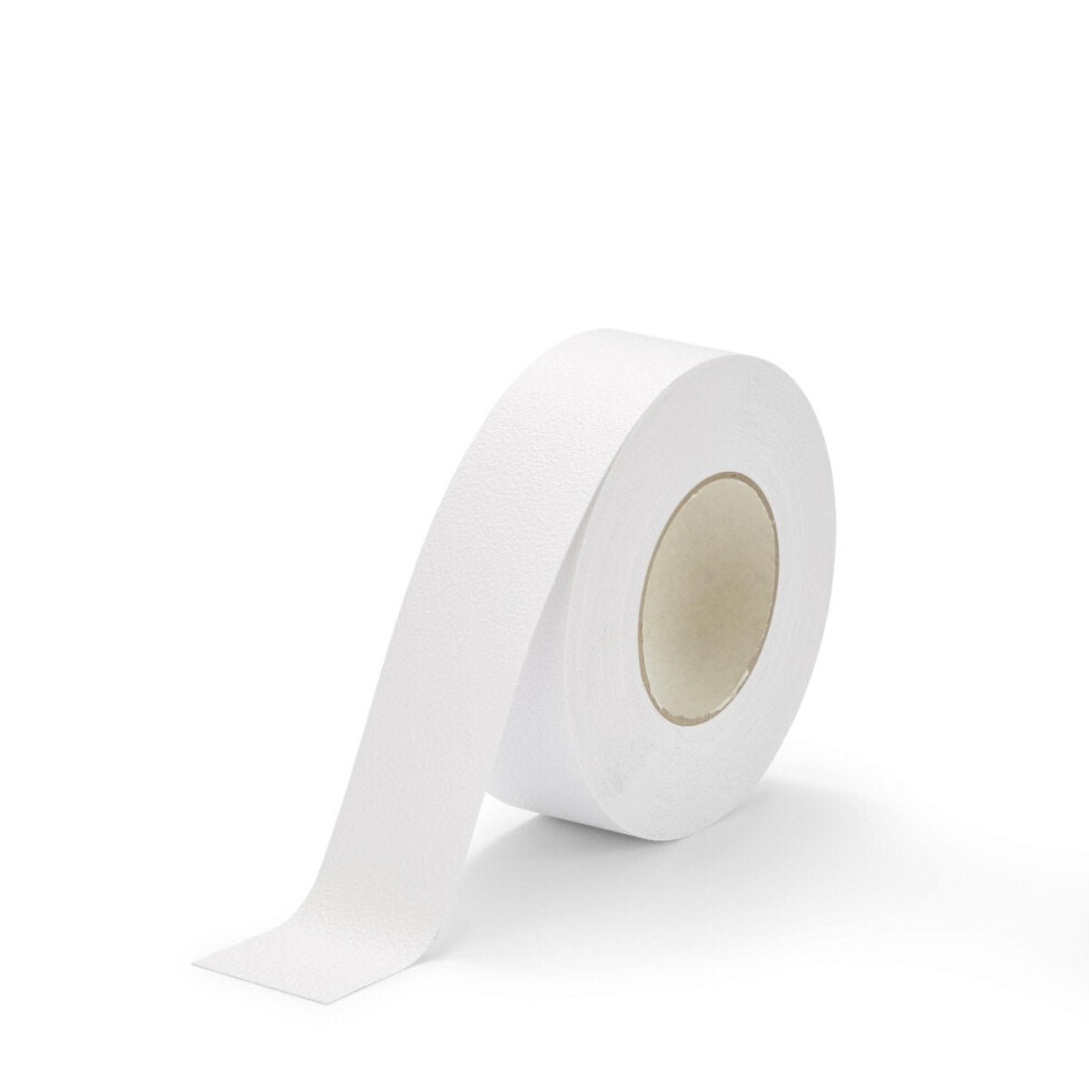 (H3405w - White, 50Mm X 18.3M) Slips Away Waterproof Aqua-Safe Anti Slip Tape 5061000041948