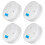 (4pcs) 4pcs Warning Carbon Monoxide Alarm Professional Battery Operated High Sensitive 1