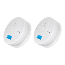 (2pcs) 4pcs Warning Carbon Monoxide Alarm Professional Battery Operated High Sensitive