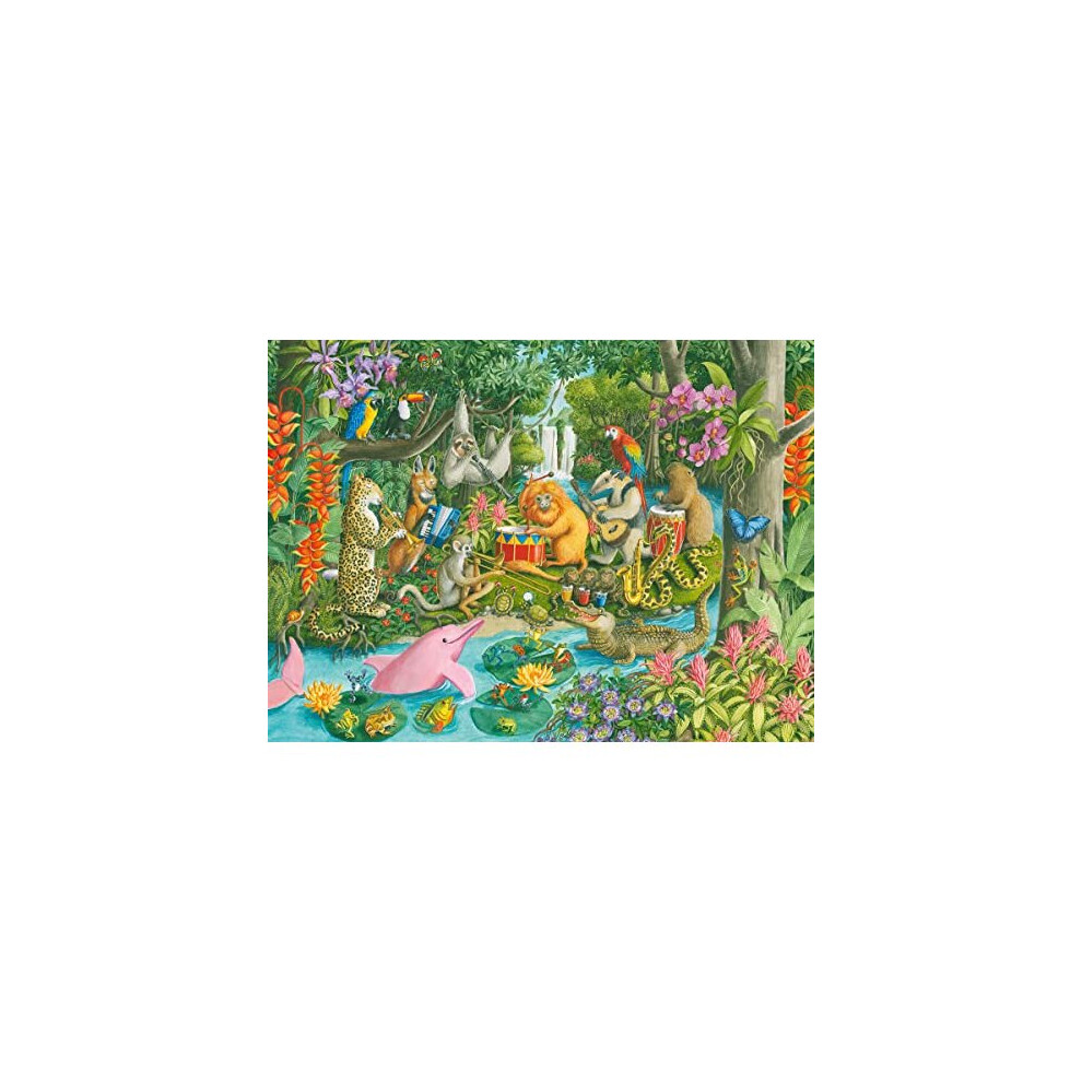 Rainforest River Band 100 XXL Piece Jigsaw Puzzle