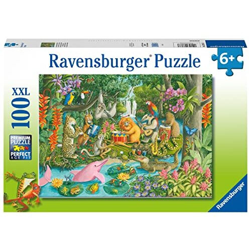 Ravensburger Ravensburger 13367 Rainforest River Band XXL 100 Piece Jigsaw Puzzle 1