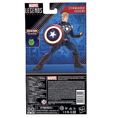 Hasbro Marvel Legends Series Marvel Comics Commander Rogers 6-Inch Action Figures - Board Game 2
