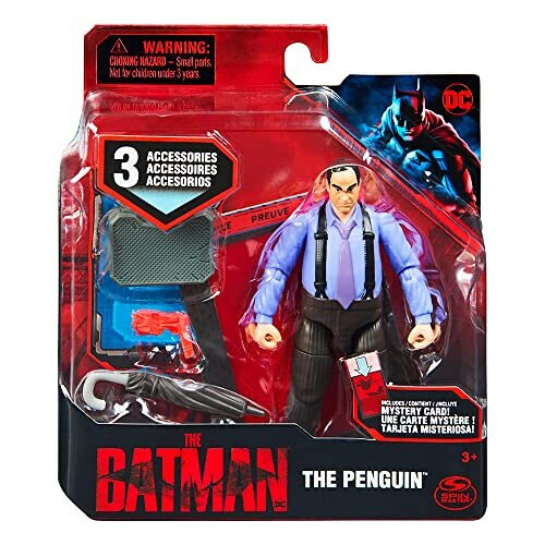 Batman DC The Batman 4-tums figur - The Penguin