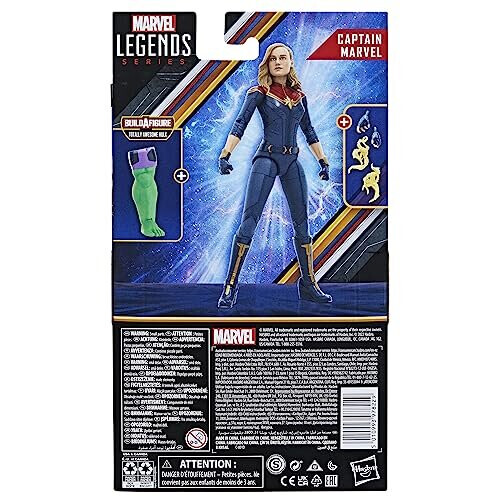 Hasbro Hasbro Marvel Legends Series Captain Marvel, The Marvels 6-Inch Action Figures - Board Game 2