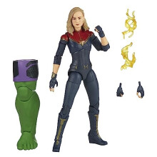 Hasbro Marvel Legends Series Captain Marvel, The Marvels 6-Inch Action Figures - Board Game