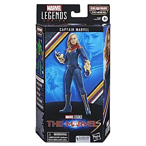 Hasbro Hasbro Marvel Legends Series Captain Marvel, The Marvels 6-Inch Action Figures - Board Game 1