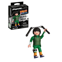 Playmobil 71118 Naruto: Rock Lee Figurenset, Naruto Shippuden Anime-Sammlerfigur, Spielset f r Kinder und Fans 5-99 Jahre