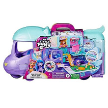 My Little Pony Toys Mini World Magic Mare Stream, Buildable Trailer Playset for Kids