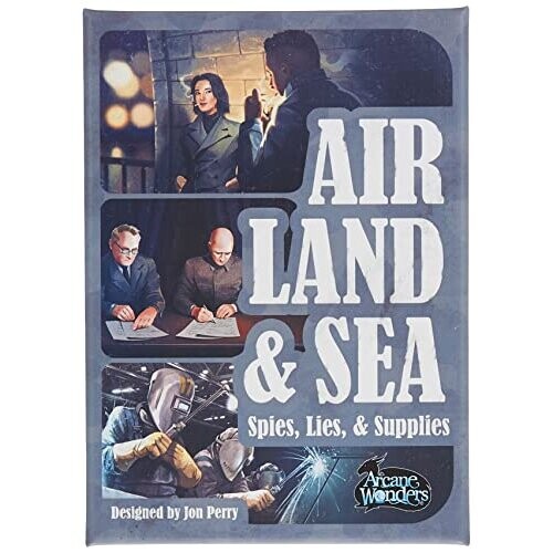 Arcane Wonders Air Land & Sea Spies Lies & Supplies Board Game