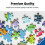 Ravensburger Ravensburger Πειρατές και Γοργόνες 2 x 24 Τεμαχίων Παζλ για Παιδιά - 05676 6