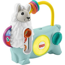 Fisher-Price Linkimals Learning Toy for Babies and Toddlers with Interactive Lights & Music, 123 Activity Llama ?UK English Version?