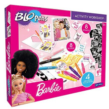 John Adams | BLOPENS Barbie Activity Set: Create beautiful Barbie drawings with amazing airbrush effects! | Arts & crafts | Ages 5+