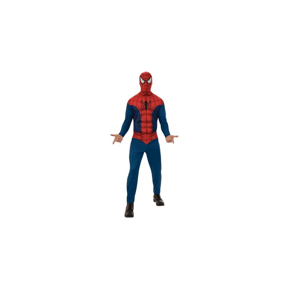 Rubies Rubie's 820958-M Spiderman Costume, M Red