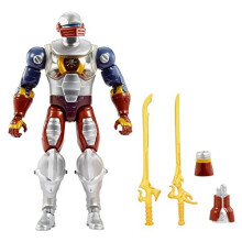 Figurina - MATTEL - Roboto - 18 cm - I Maestri dell'Universo - Design dettagliato - Giunture flessibili