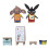 Bing Bing toys paint figure set. Posable figures compatible with other playsets. Perfect toddler toys from the CBeebies TV show. 2