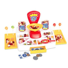 Casdon 51950 Pick and Mix Toy Sweet Shop Display for Children Aged 3+, Includes Working Scales, New Colourway