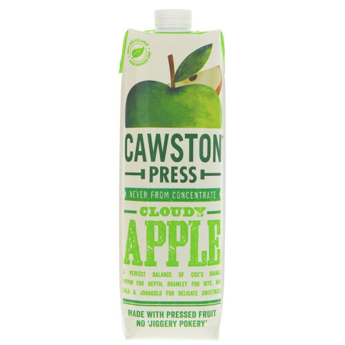 Cawston Press Cloudy Apple - 1L ( Pack of 6 )