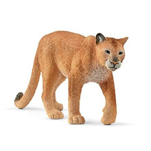 schleich 14853 Puma, ab 3 Jahren, WILD LIFE - Spielfigur, 12 x 2 x 5 cm