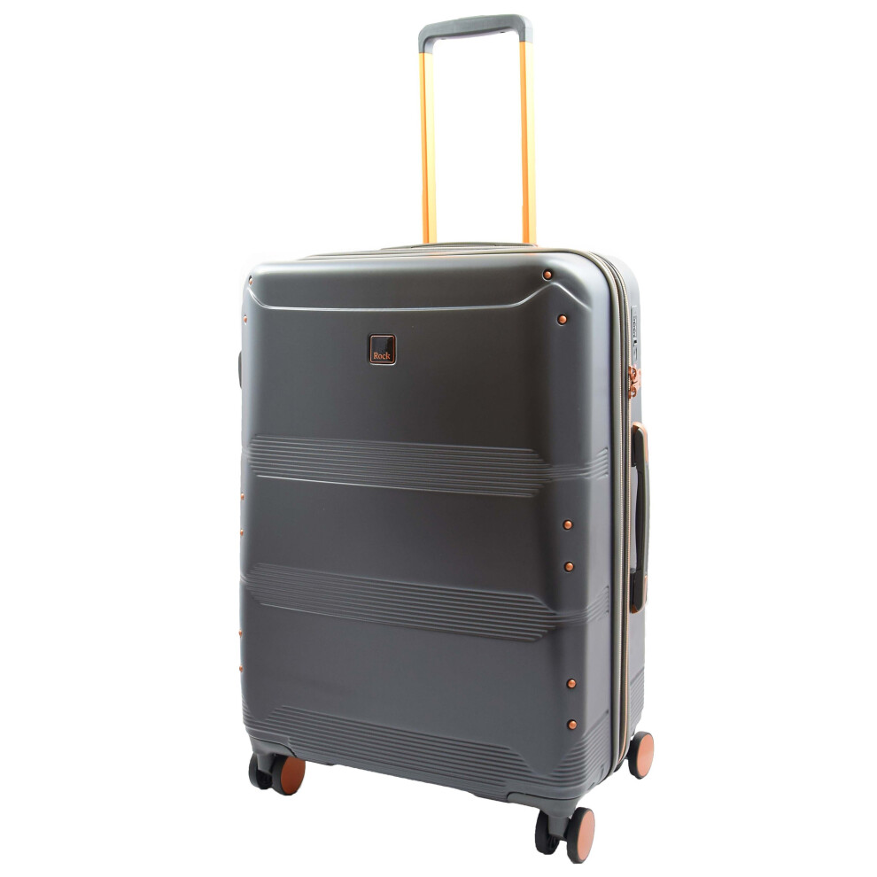 (Charcoal, Medium Check-in Size) Exclusive 4 Wheel Hard Shell Luggage Expandable Suitcase Travel Bags Astro Charcoal-image-OPC-PC5W676-NEW