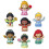 Fisher-Price Fisher-Price Little People Disney Πριγκίπισσες, Σετ 7 Φιγούρες για Μικρούς και Προσχολικούς 1