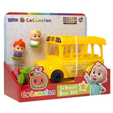 John Adams | Fun Bricks CoComelon School Bus Kit: Build and play! | Preschool Building Blocks | Ages 2+