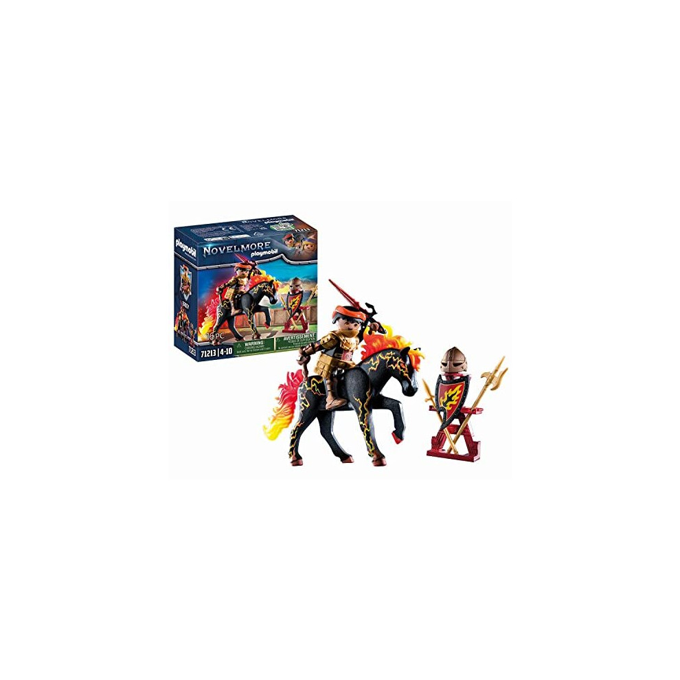 Playmobil 71213 Burnham Raiders - Fire Knight, toy playset suitable for children ages 4+