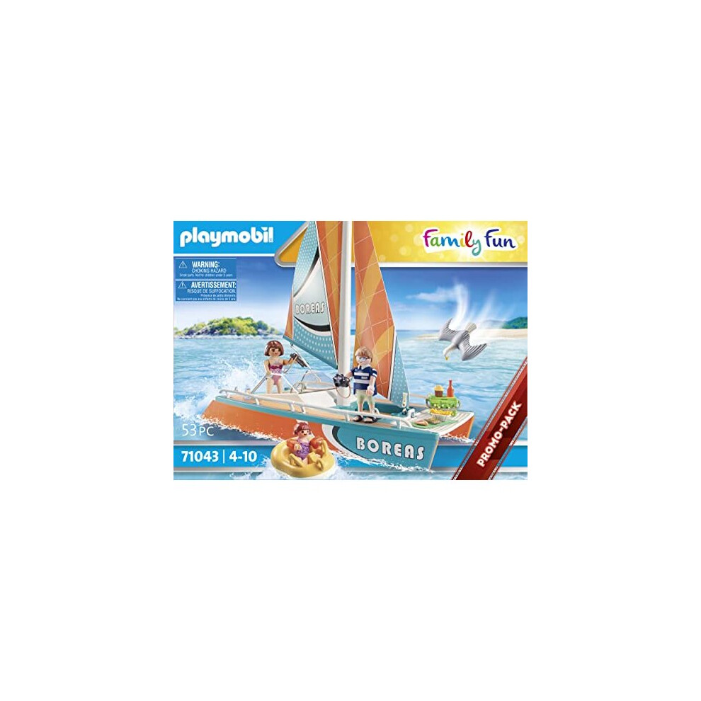 Playmobil family fun boat deals