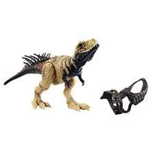 Jurassic World Dinosaur Toy, Bistahieversor Gigantic Trackers Large Species Action Figure with Attack Motion and Tracking Gear, Digital Play, HLP27