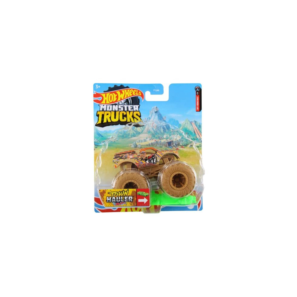 Hot Wheels Monster Trucks Town Hauler 1:64 Scale Diecast