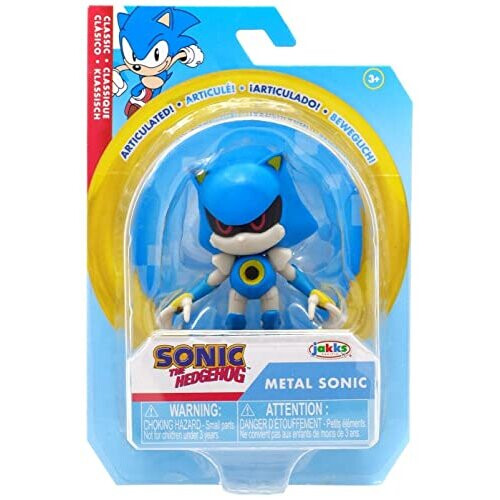 Sonic The Hedgehog Figura Mini Sonic The Hedgehog 2.5 polegadas - Embalagem Pode Variar - Metal Sonic