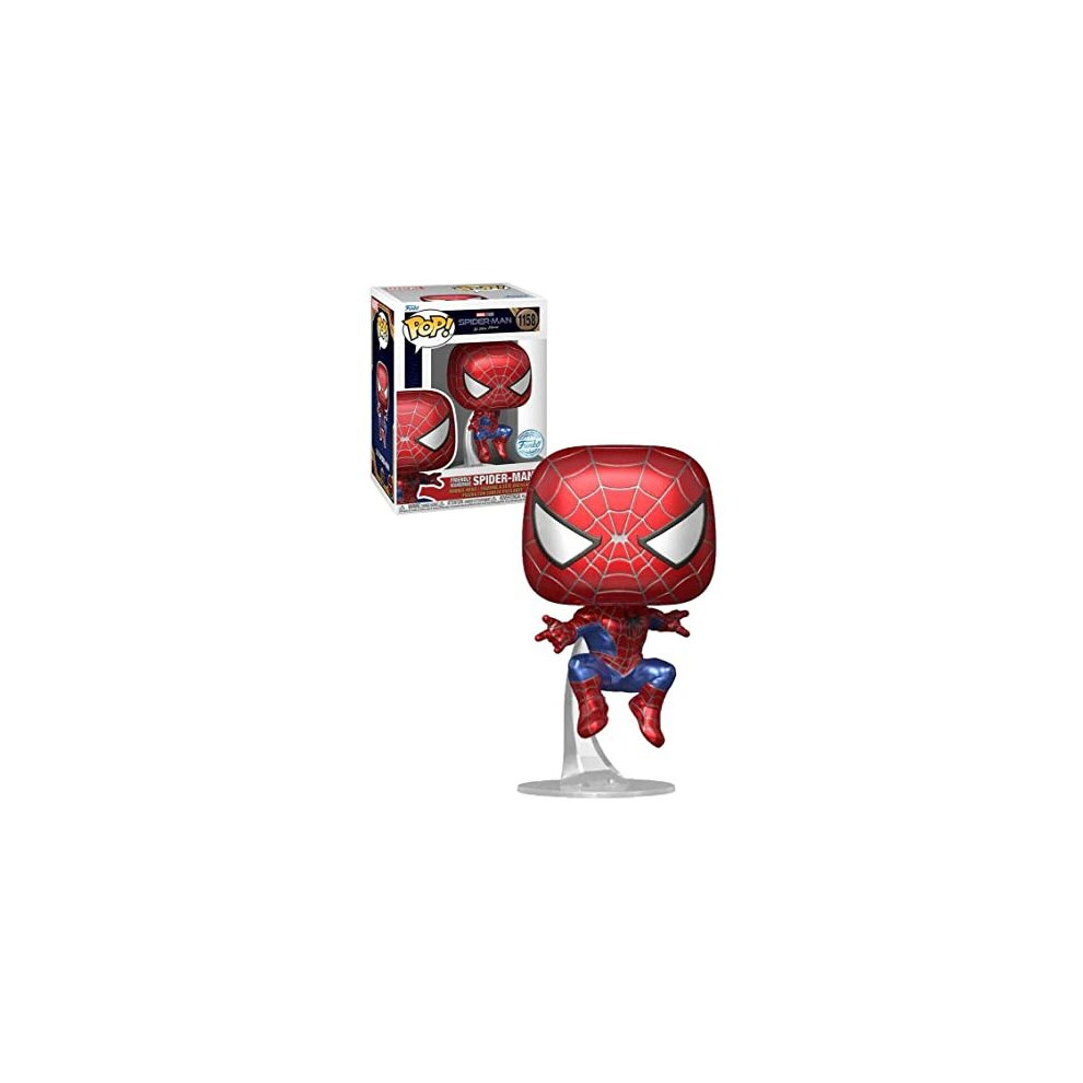 Funko POP! Spider-Man No Way Home - Friendly Neighborhood Spider-Man 1158 Metallic Exclusive