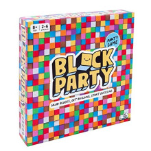 Block Party: Colourful Block Building Family Board Game for Kids Aged 8+, Adults, Teens