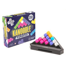 Learning Resources Kanoodle Pyramid Brain and Logic Puzzle Challenge Game, Logische puzzelspellen voor kinderen, 200 2D- en 3D-puzzels, leeftijd 7+