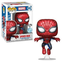 Funko 68371 Pop! Marvel: Beyond Amazing Spider-Man Glitter Diamond Special Edition #593