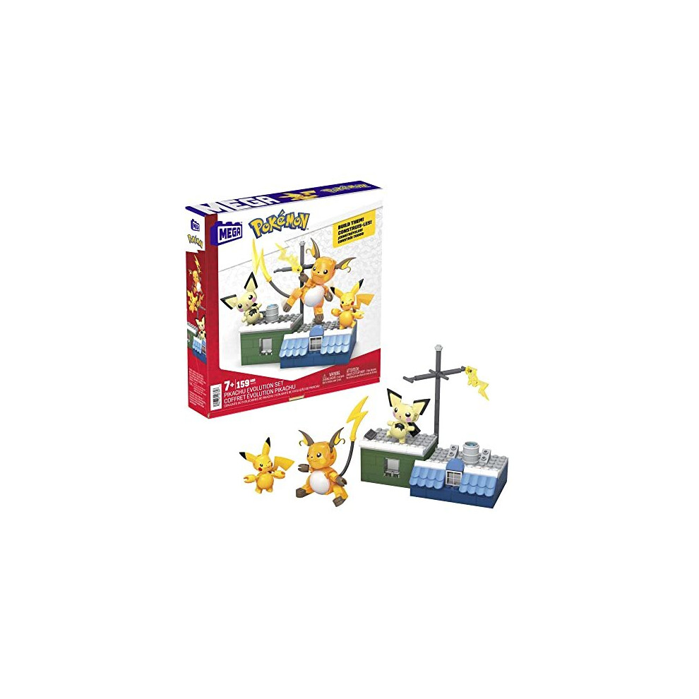 Mega Construx Pokemon Pikachu Evolution Set - New in stock - Image 6