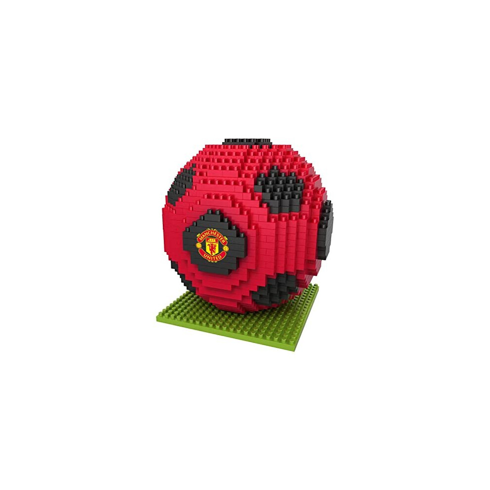 Foco Manchester United Fc 3D Brxlz Soccer Ball Building Set
