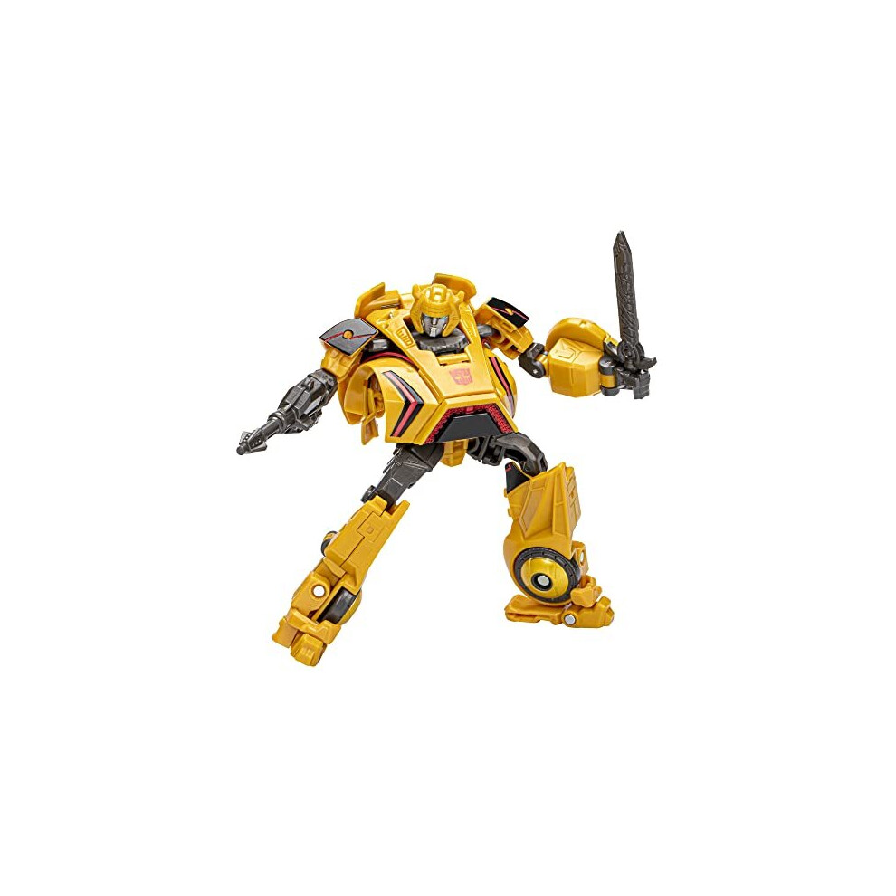 TRANSFORMERS Studio Series Deluxe 01 War for Cybertron Gamer Edition Bumblebee 4.5 Action Figure